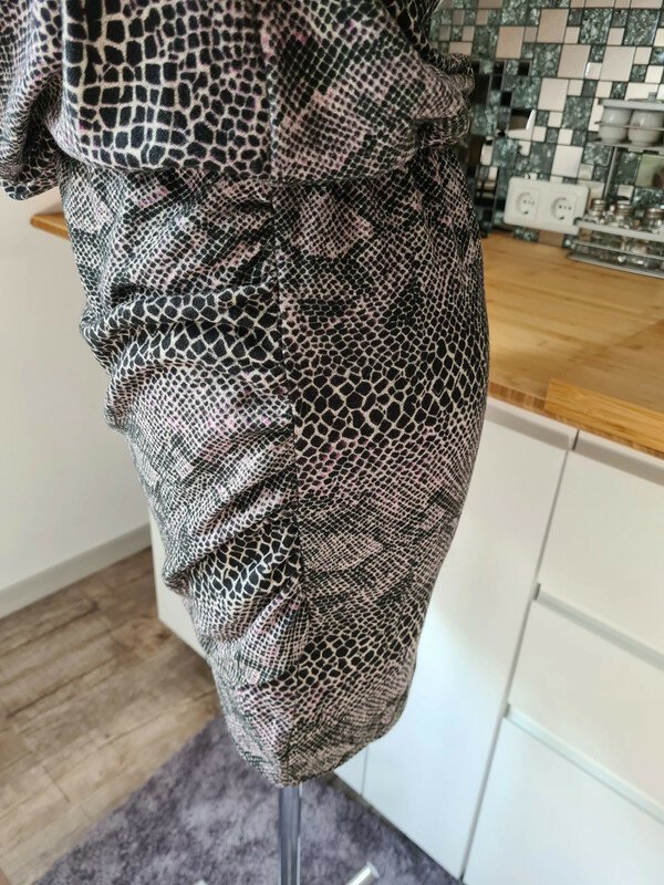 Sommerkleid Minikleid Selected Femme Gr. M reptile Kleid