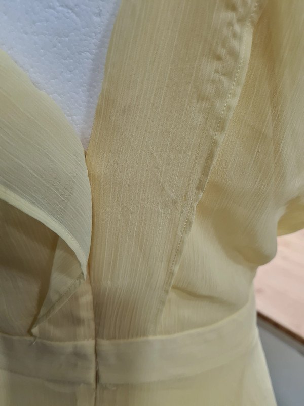 Sommerkleid Vila Gr. 42 kurzes Kleid gelb