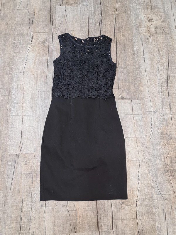 Schönes Minikleid schwarz Gr. 32 (Xxs-Xs) H&M Sommerkleid casual basic