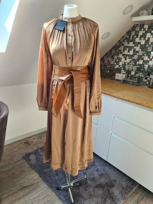 Midikleid Selected Femme Gr. 36 (S - M) NEU €90 Langarm Kleid