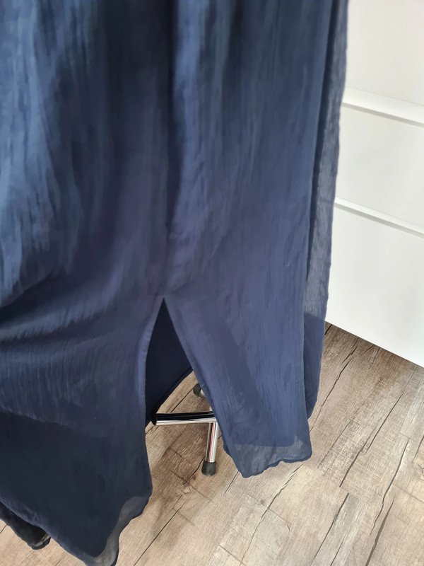 Sommerkleid Vero moda Gr. 38 Midikleid marinablau