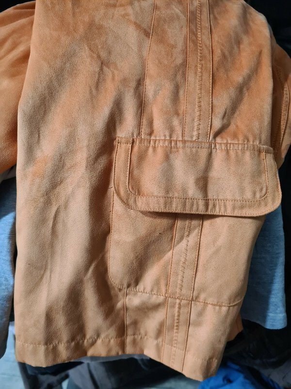 Hemd Übergangshemd Übergangsjacke Orange Gr. 44 Ultraskin