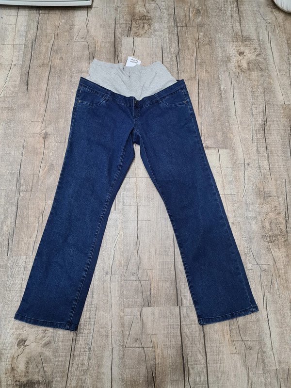 UmstandsJeans, gr. W36 (44/46) Länge 32, Mamalicious gerade Bein