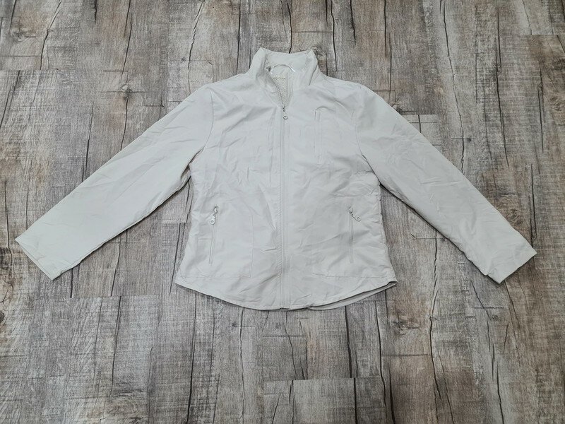 Outdoor Windbreaker Lang Funktionsjacke Gr. M dünne Übergangsjacke