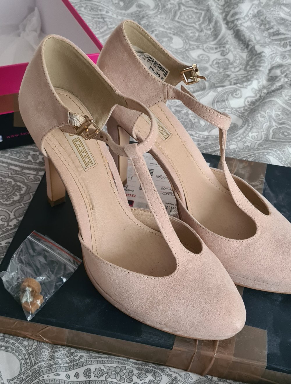 Spangen Pumps Rose