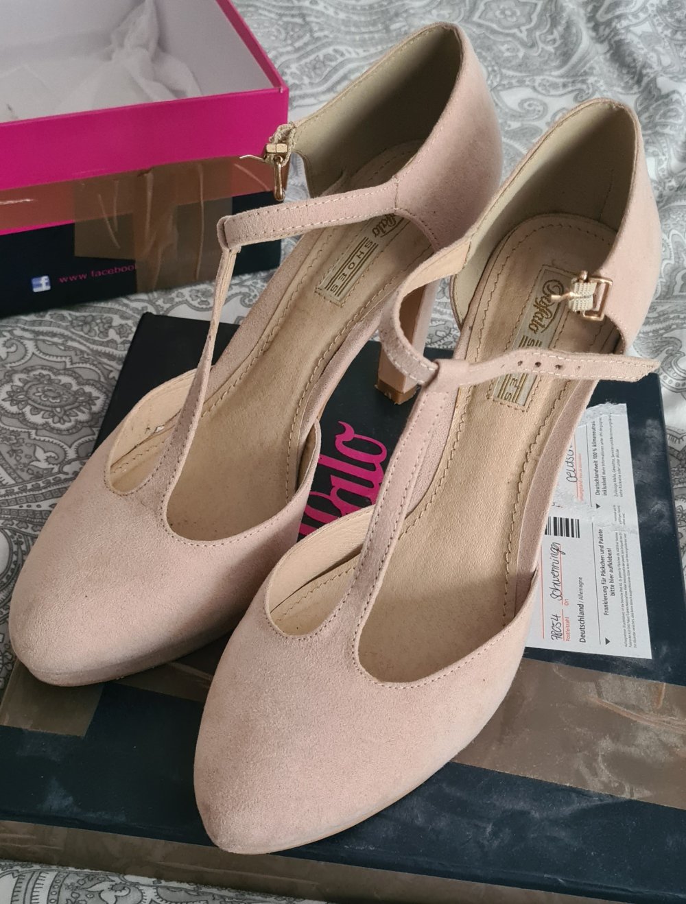Spangen Pumps Rose