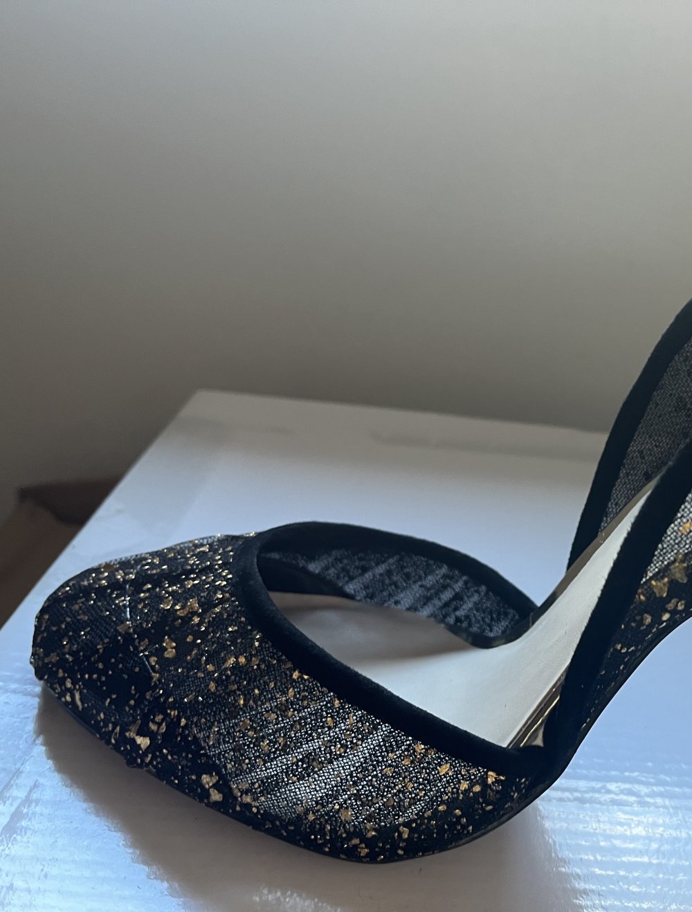 Pumps mit Glitzer