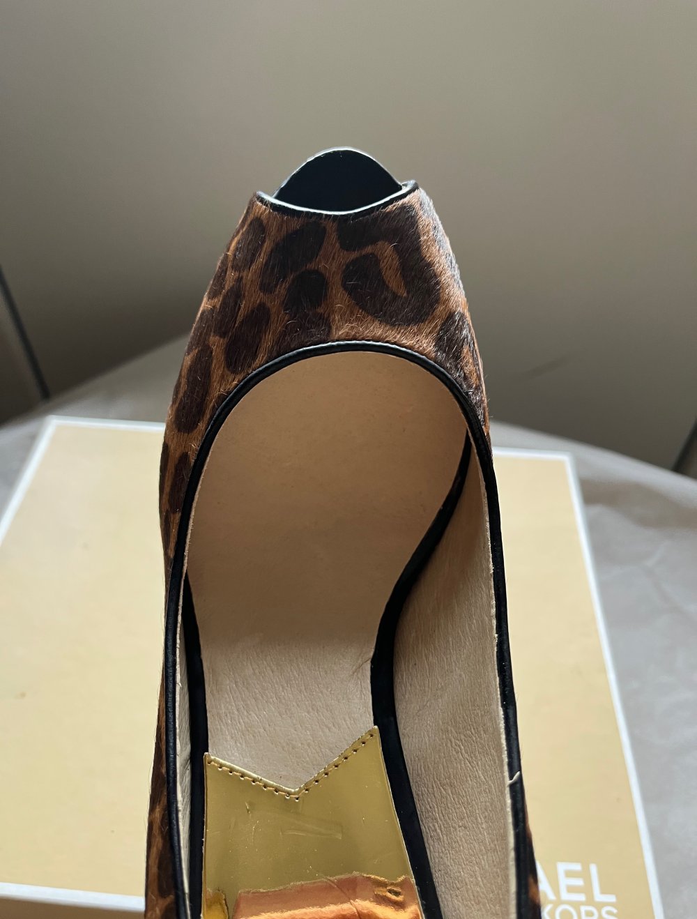 Pumps mit Leoparden Print