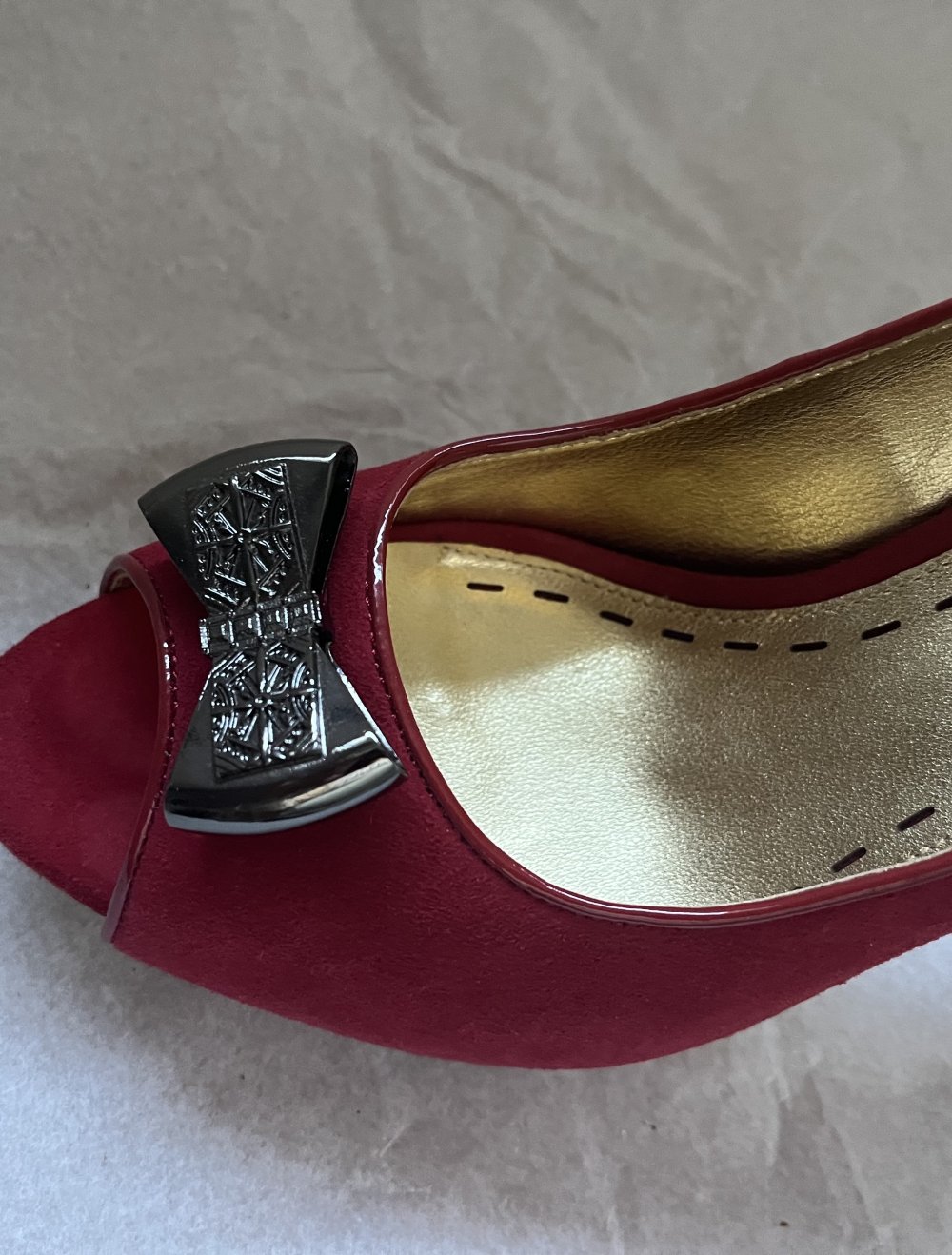 Pumps mit Schleife