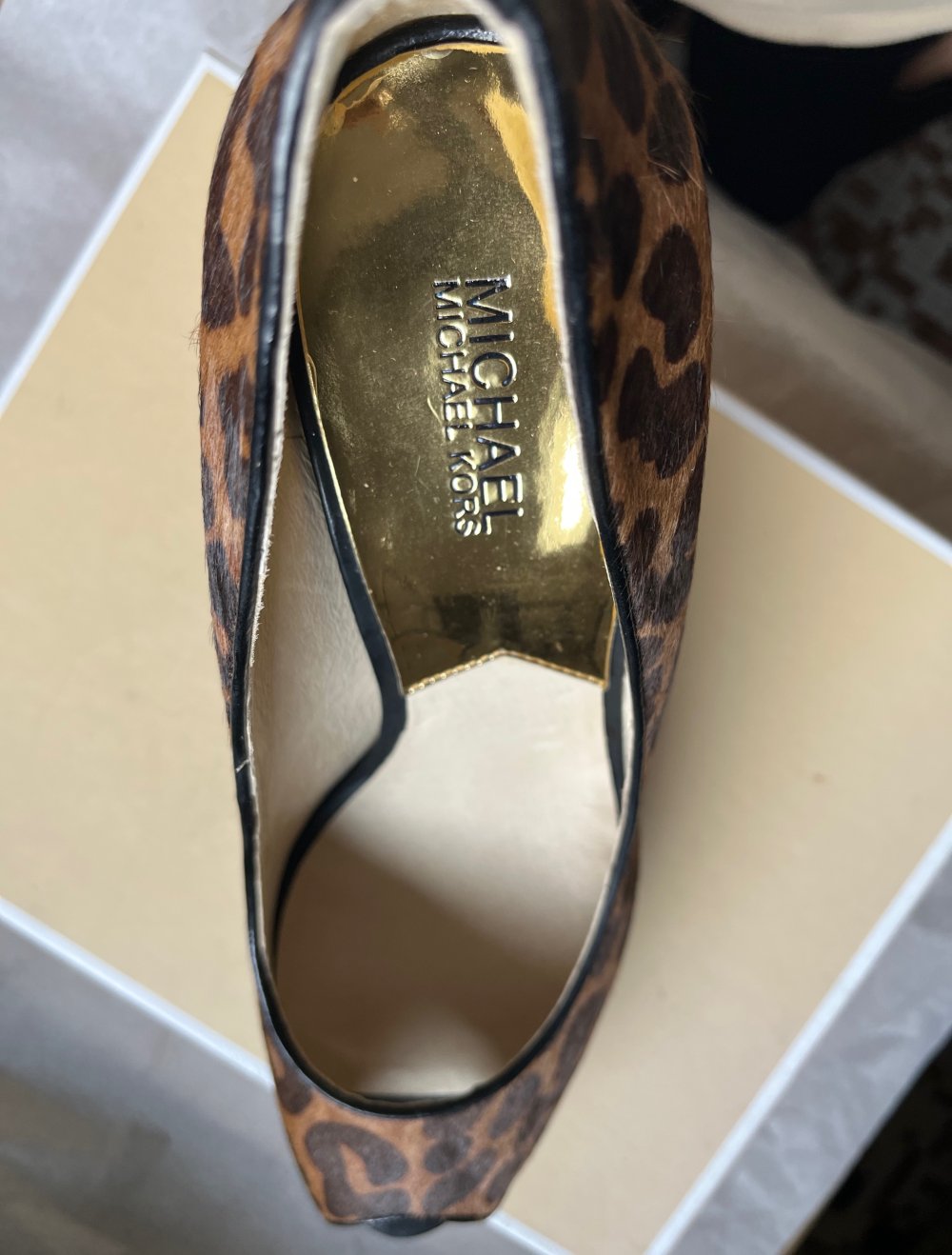 Pumps mit Leoparden Print