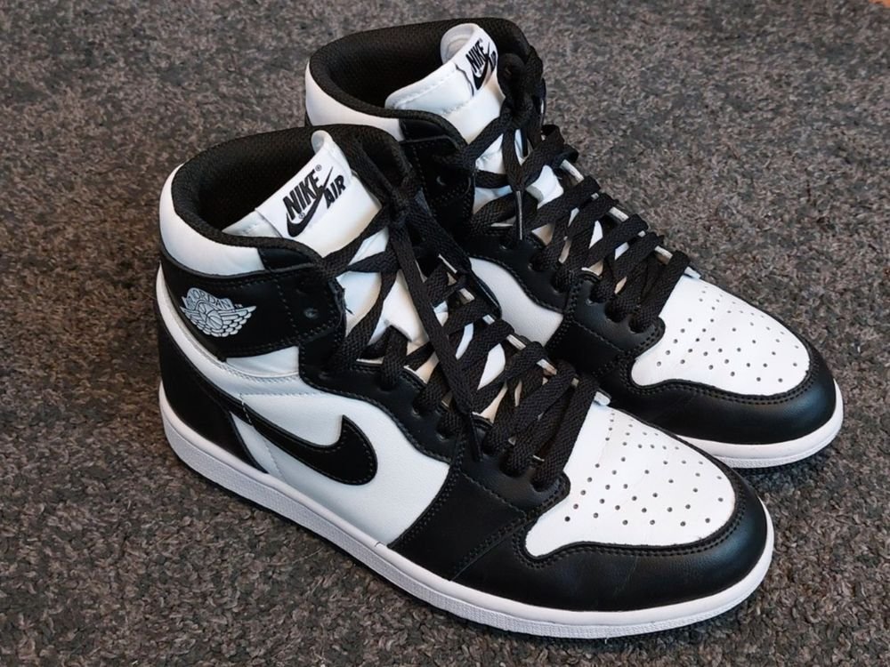 Air Jordan Retro nike schuhe gr 41 schwarz weiss