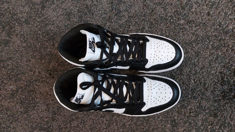 Air Jordan Retro nike schuhe gr 41 schwarz weiss