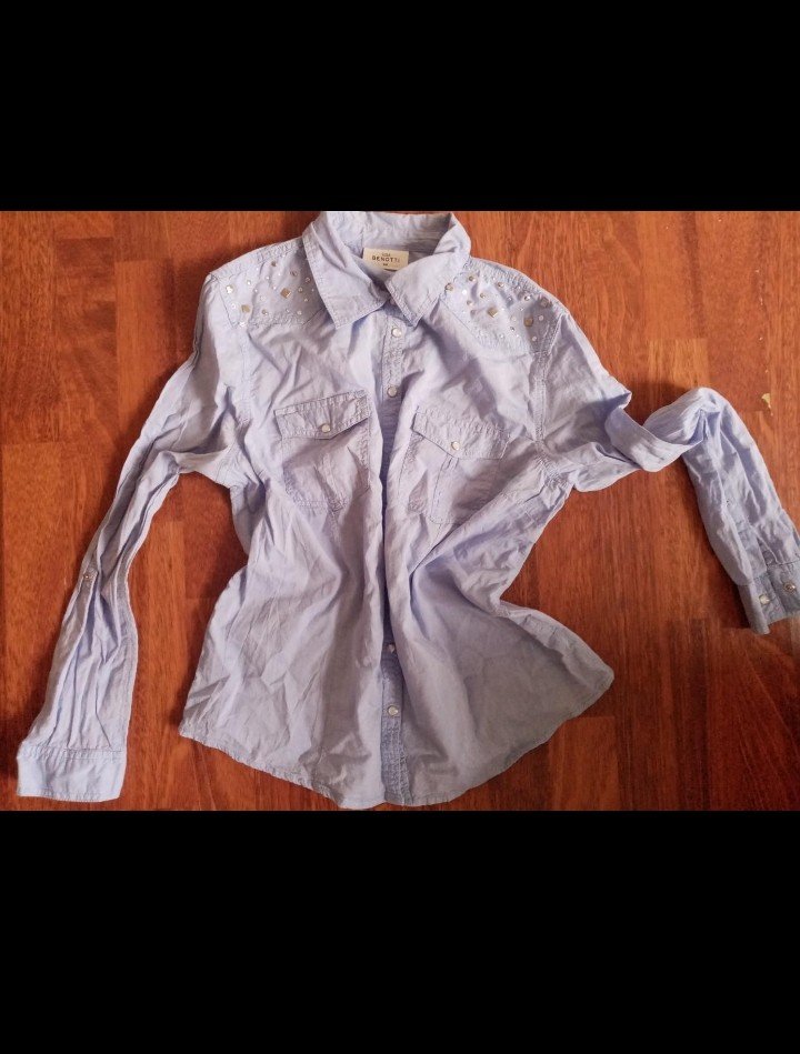 Gina benotti Bluse gr. S blau bieten