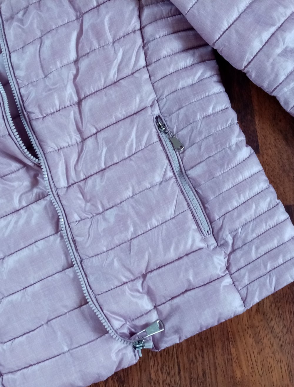 Jacke Daunen Rose rosa gr. M
