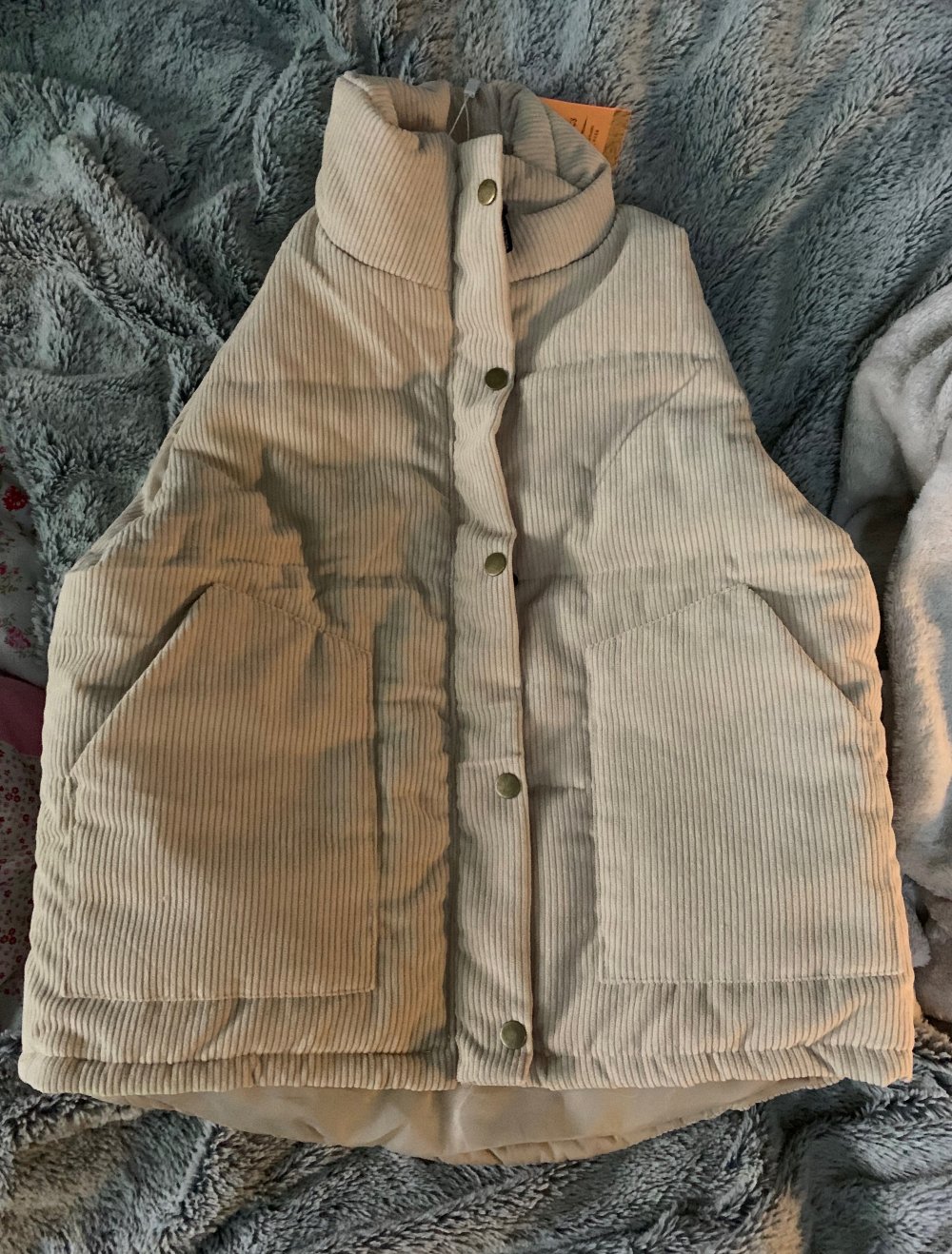 Weste Beige