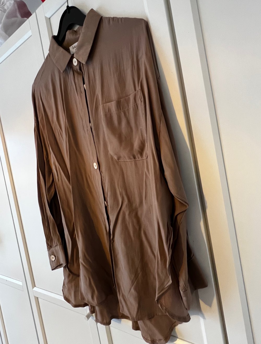 Luftige Bluse, auch super zum binden geeignet - One Size 36-44