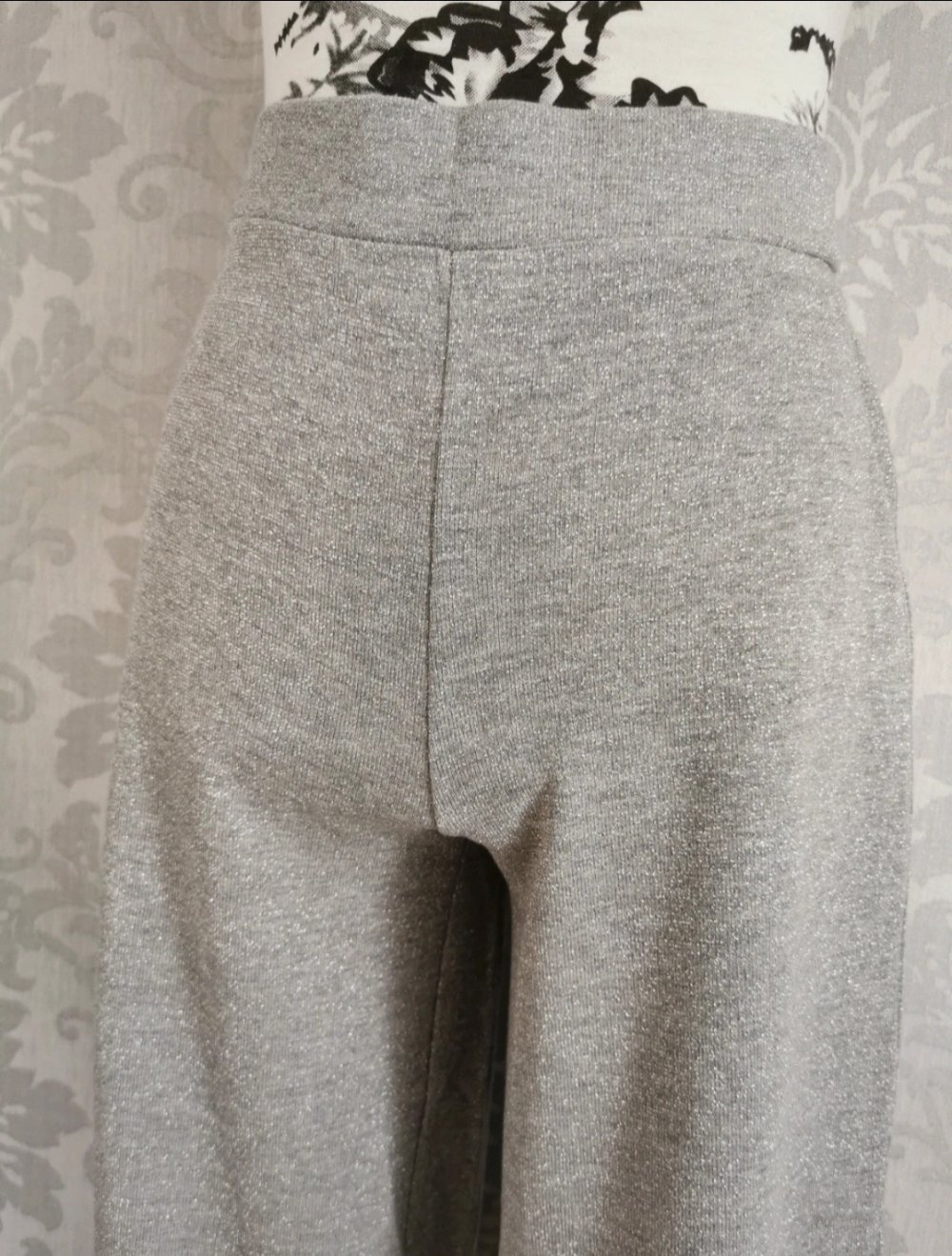 Culotte-Hose Gr. 40 grau silber Best Connections  Neu mit Etikett