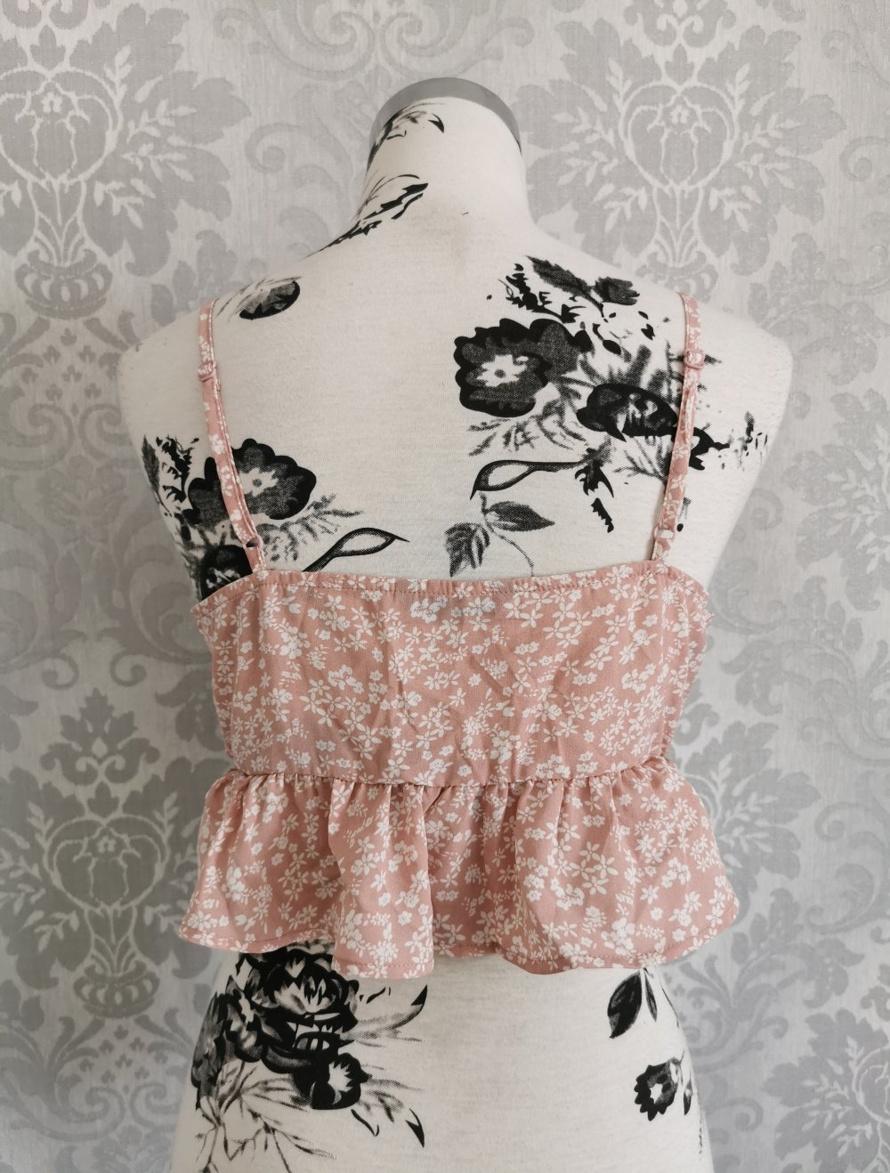 Cami Croptop Gr. L Cropped in rosa Neu