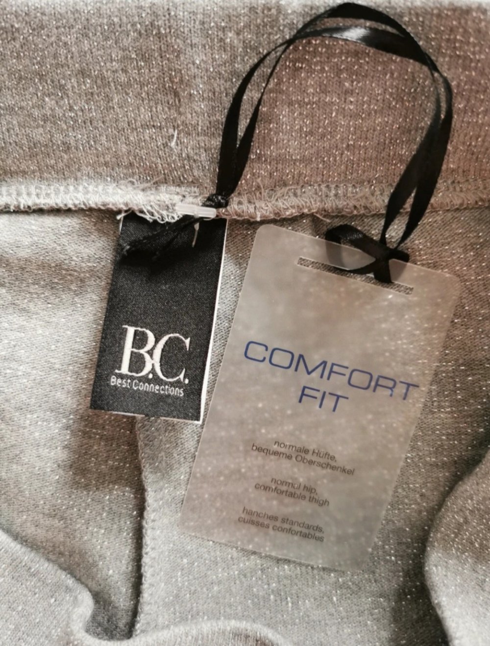 Culotte-Hose Gr. 40 grau silber Best Connections  Neu mit Etikett