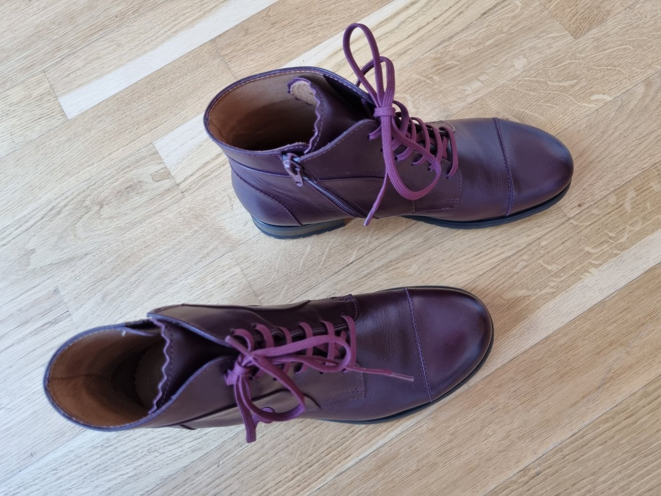 Stiefeletten - neu und nachhaltig produziert