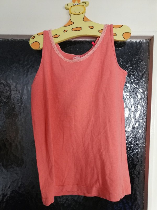 Top oder Unterhemd in orange - Gr. 158 - manguun 