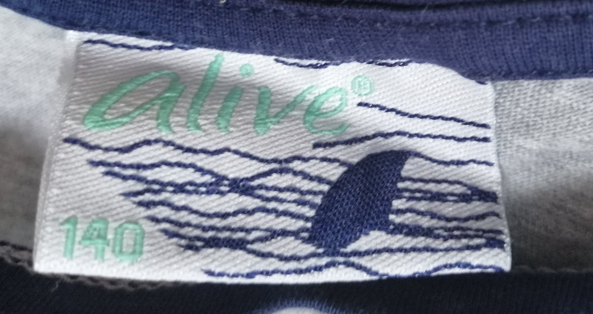 Graues Langarmshirt von alive - Gr. 140