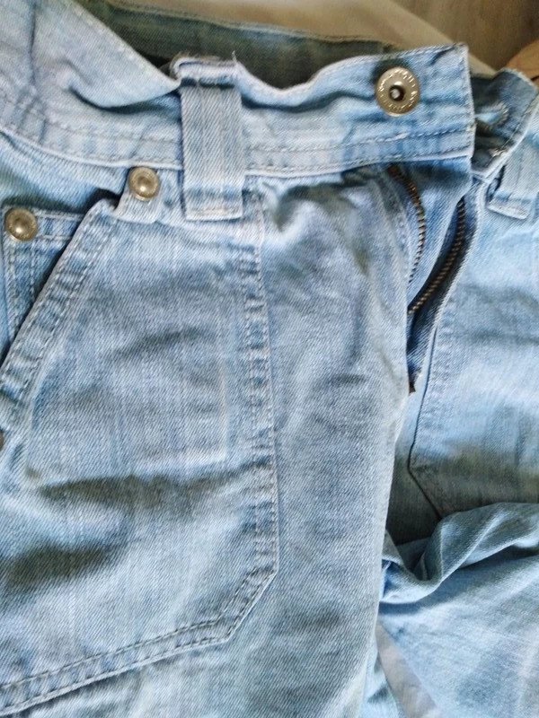 Jeans - Caprihose - Gr. 128 - Pocopiano