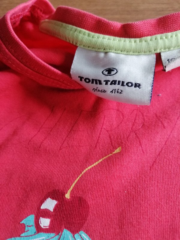 Shirt in orange - Gr. 104/110 - Tom Tailor