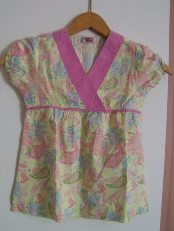 Bunte Bluse - Longbluse - Gr. 110 - kik