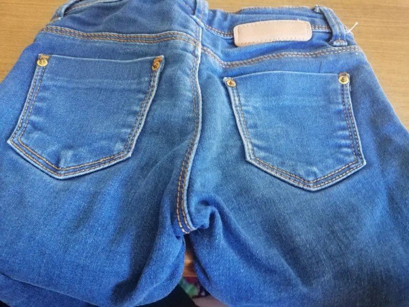 Blaue Jeans - Zara Girls - Gr. 110  