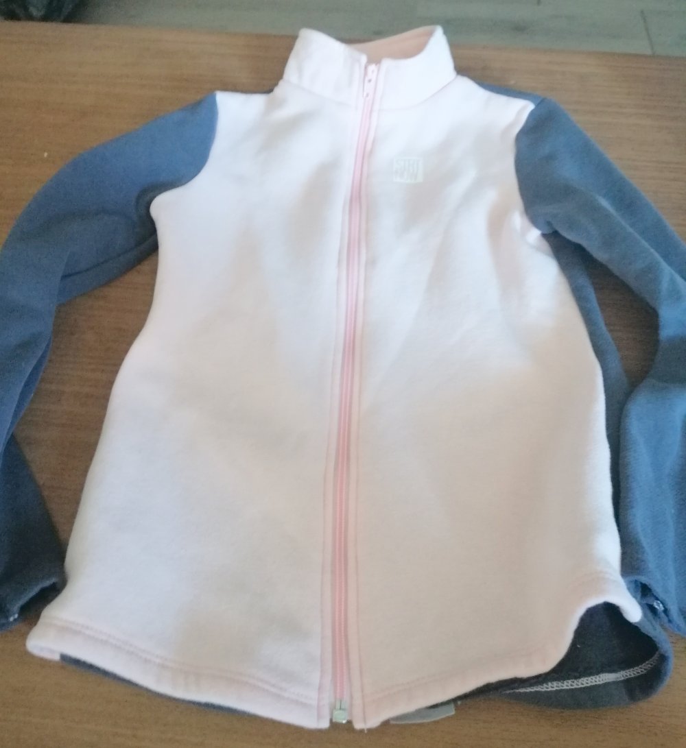 Rosa graue Weste von Decathlon 5-6 y - 113-122 cm