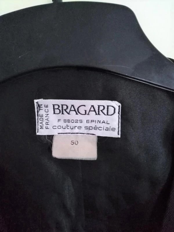 Schwarze Weste - Anzugsweste - Gilet - Gr. 50 - Bragard  