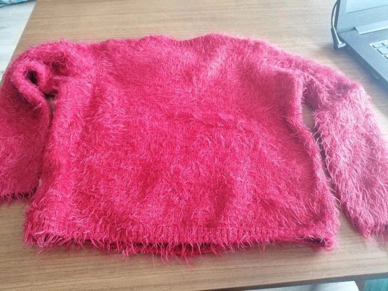 Roter Pulli - Gr. 116/122 - Lupilu 