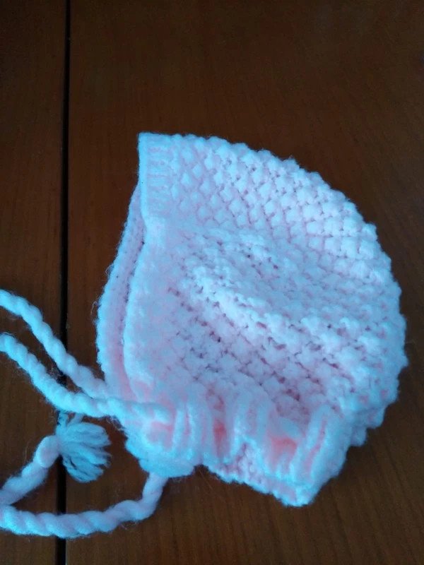 Verschiedene rosa Stricksachen - handmade - Vintage