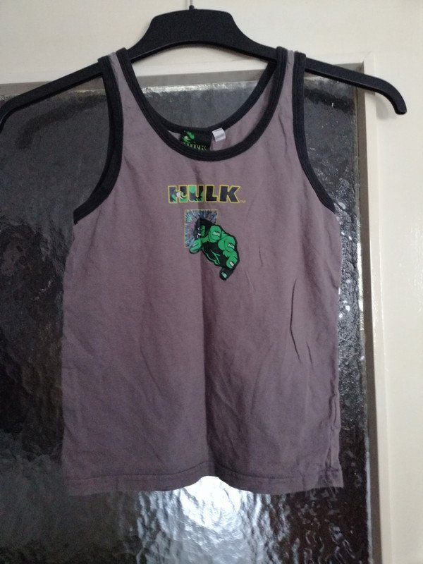 Top oder Unterhemd - Gr.134-140 - Hulk - Marvel
