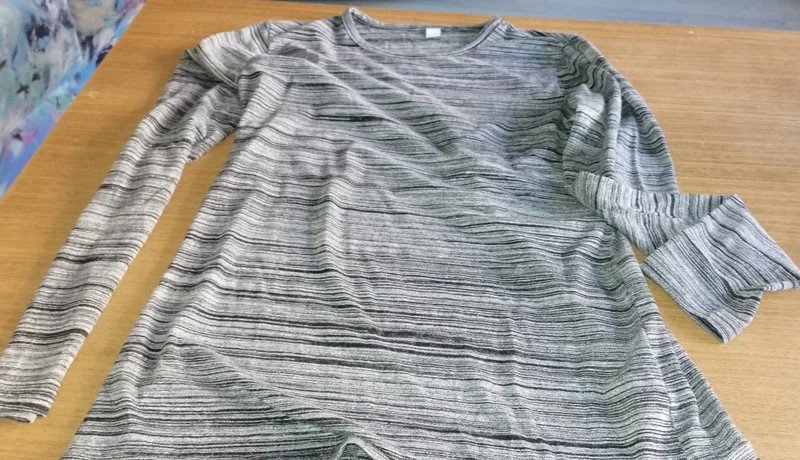Gestreiftes Langarmshirt - Gr. M - 152/158 - Esprit  
