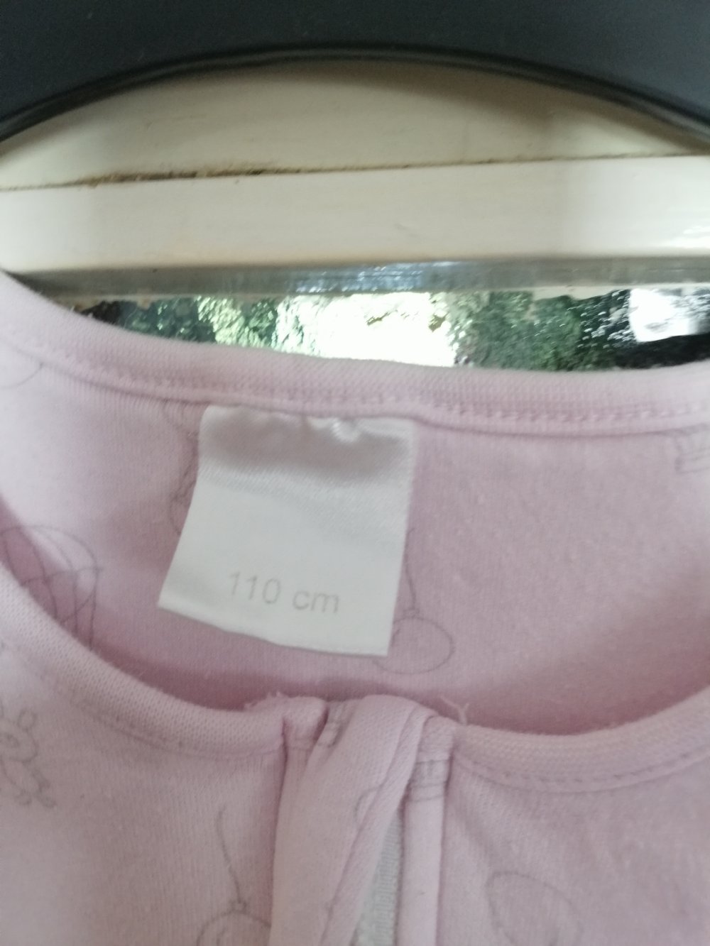 Rosa Schlafsack - 110 cm