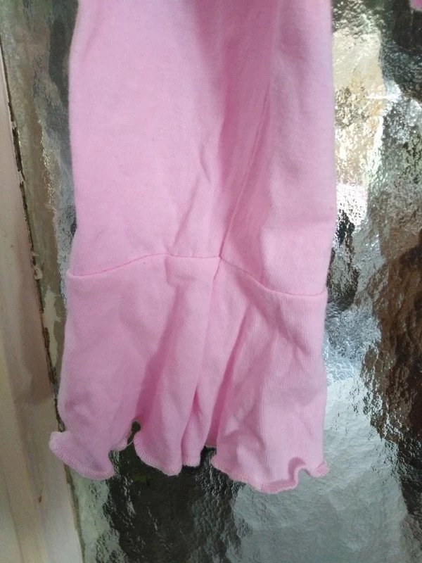 Kurzes rosa Oberteil - Gr. 146/152