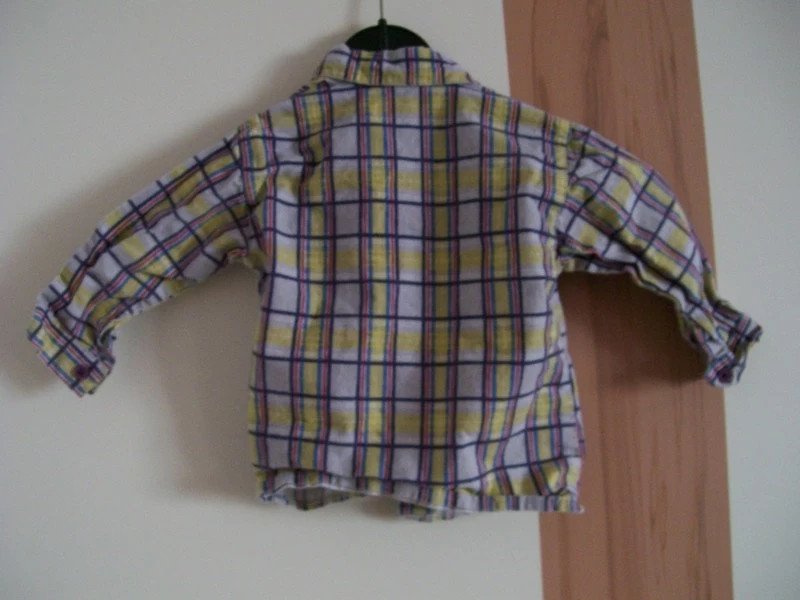Kariertes Hemd - Gr. 80