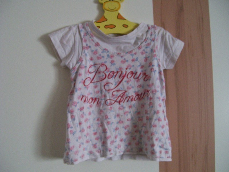 Shirt mit Aufdruck - Gr. 98  Shirt 