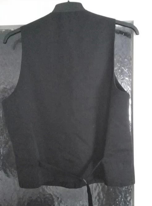 Schwarze Weste - Anzugsweste - Gilet - Gr. 50 - Bragard  