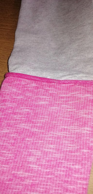Leggings pink-grau - Gr. 98 