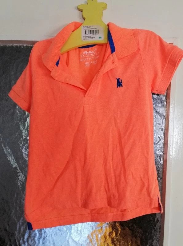 Shirt orange - Gr. 116 - Rebel