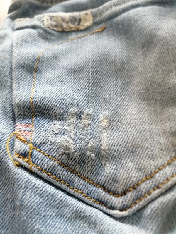 Blaue Jeans - Gr. 110 - H&M