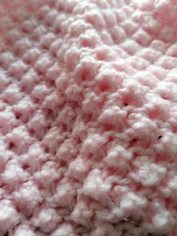 Verschiedene rosa Stricksachen - handmade - Vintage