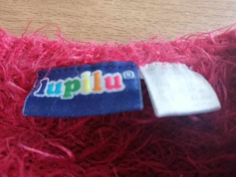 Roter Pulli - Gr. 116/122 - Lupilu 