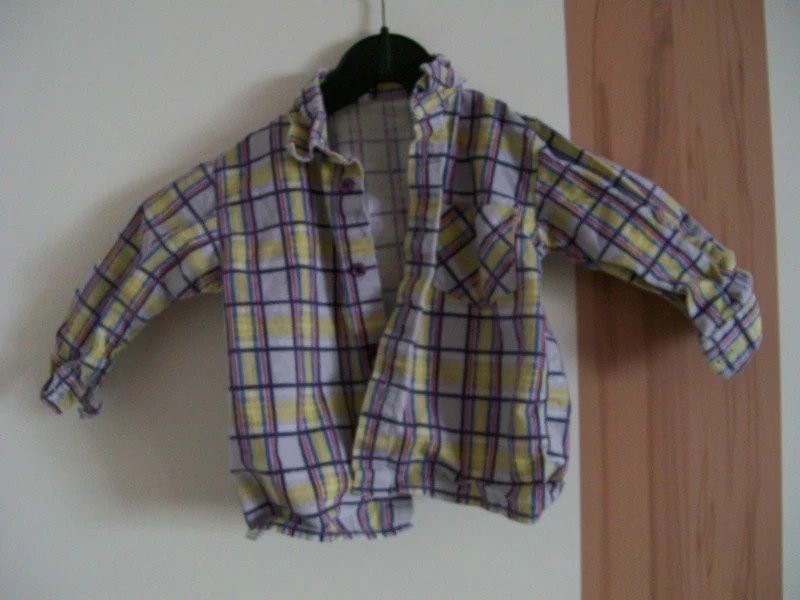Kariertes Hemd - Gr. 80