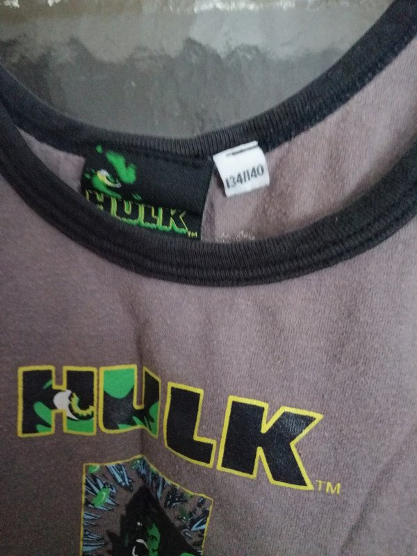 Top oder Unterhemd - Gr.134-140 - Hulk - Marvel