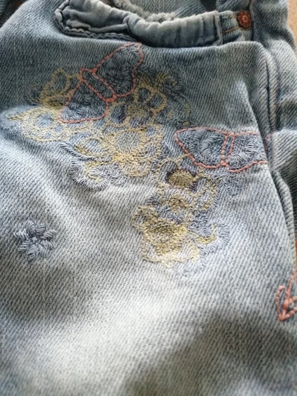 Blaue Jeans - Gr. 110 - H&M