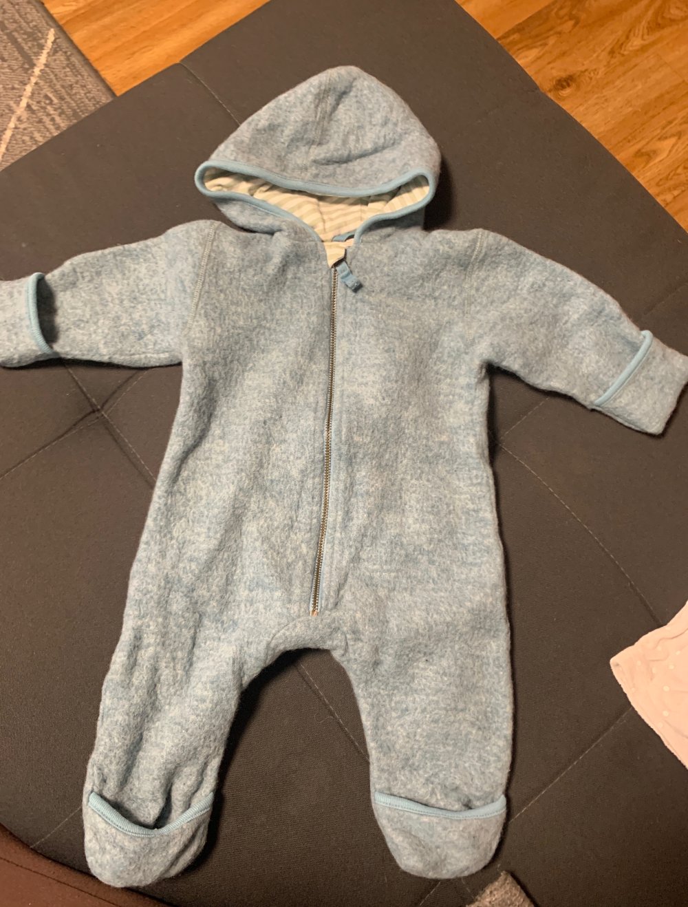 Fleeceoverall Hellblau